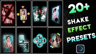 Top 20 Alight Motion 3D Shake Effect Presets | Alight Motion Shake Effect Presets | Alight Presets