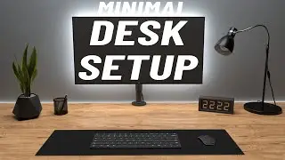 The ultimate minimal desk setup