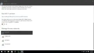 How to Forget Network Connection on Windows 10