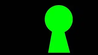 GREEN SCREEN KEYHOLE