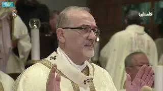 Midnight mass at Bethlehem's Church of Nativity