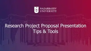 Research Project Proposal Presentation Tips and Recording Tools