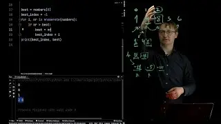 Python (eng) - Loop example: max value with index