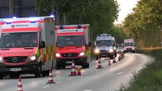 Rettungsdienst-Großaufgebot kommt bei Übung an Regensburger Donau-Arena an