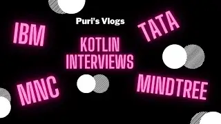 IBM || MINDTREE || TATA || MNC || Kotlin Interview Questions || Mostly Asked || Hindi