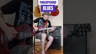 Blues Guitar Solo - Fast Fingerpicking