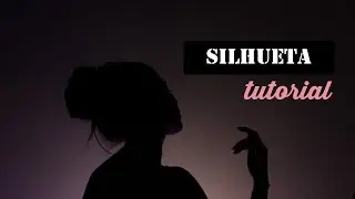 FOTOGRAFIA COM SILHUETA - TUTORIAL Criando Fotos Tumblr dentro de casa // Como fotografar contraluz