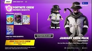 Fortnite's January 2024 Crew Pack! (Fortnite chapter 5)