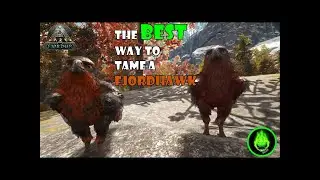 Ark Fjordur - How To Tame The FJORDHAWK & Their Location!
