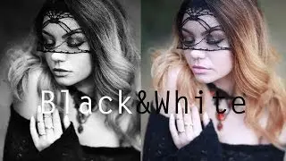 Black and White Photoshop Tutorial @irenerudnykphoto