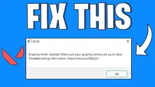 How To Fix Graphics Driver Crashed In Valorant | Quick Guide (2025)