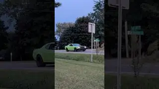 Dodge Demon 170 Leaving a Car Show