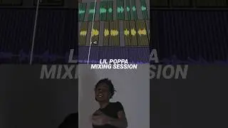 Real Lil Poppa Vocal Mixing Session 🤯🎚️