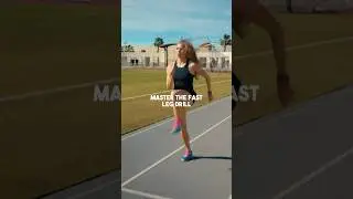 Run like a pro with the fast leg drill! ⚡️