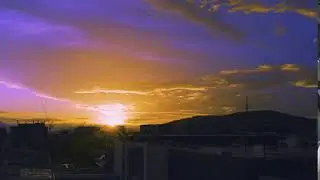 Canberra Sunset, Testing the Canon R5 in 4K HQ 10 bit 422 H264
