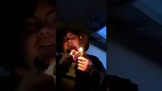 smoking weed in ralsei closet cosplay