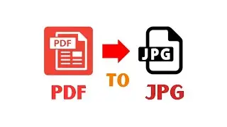 How To Convert PDF To JPG (Free) | PDF To JPG Converter