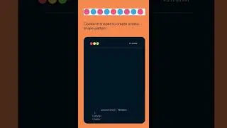 Creating a Basic pattern by circle using HTML/CSS #coding #html #css