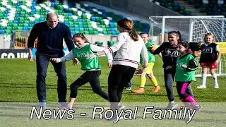 Kate spielte mit Prinz William Fußball während eines Besuchs bei SURPRISE Belfast