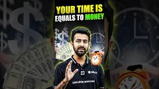 Value your time ⏰Because Time is Money💲!! 