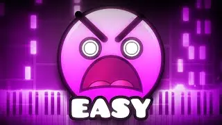 Geometry Dash LVL 21 -  Fingerdash | Piano Tutorial