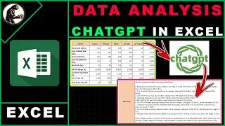 Excel with AI and ChatGpt Tutorial