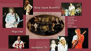 The Ventures - Wipe Out'76~Keep Japan Beautiful'76~Sunflower'76