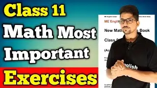 First year or class 11 most important exercises for board exam | exercise for board exam all chapter