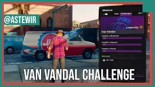 Saints Row - Van Vandal Challenge, Barracas, Sojourn and Porter Locations