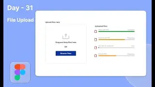 Daily Ui Design Challenge Day 31 | File Upload Ui Design