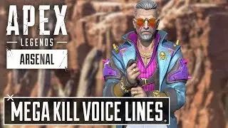 ALL Mega Kill Voice Lines - Apex Legends