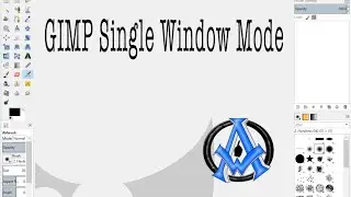 PUT GIMP INTO ONE SINGLE WINDOW MODE