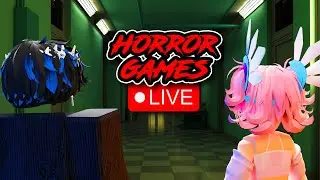 🔴 ROBLOX HORROR GAMES WITH VANI - JOINS ON FOR VIEWERS 🔴