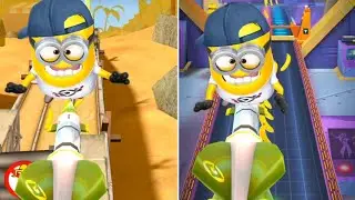 Striker Minion Gru's Rocket Gameplay at The Pyramids & Bratt's Lair | Despicable Me: Minion Rush