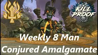 GW2 | Conjured Amalgamate 8 man |  Warrior PoV 2:36