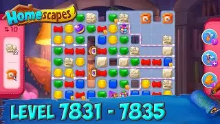 Homescapes level 7831 - 7835 🏡 Playrix HD