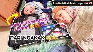 KELAKUAN MAS SUAMI JEPANG BIKIN EMOSI TP NGAKAK 😂 DISURUH PACKING MALAH TIDOOOR