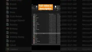 Organising office files using script #shorts