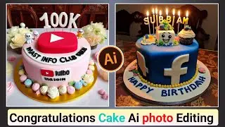 Congratulations 🎉 100k subscriber with your name photo editing | bing ai photo editing | Bing ai