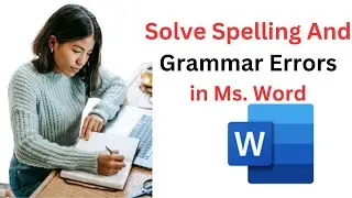 Spelling Check in Ms. Word #Correct Errors Words in Ms. Word #Check Spelling