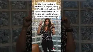 Scammer tracked using IP address and phone search ‼️🤔 🚩 