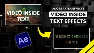 Video Inside Text on Adobe After Effects