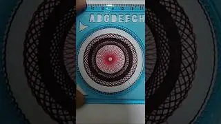 Drawing simple by pen | spirograph design #shorts #ytshorts #art #viralvideo