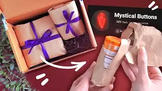 ТАКОГО Я НЕ ОЖИДАЛА! Арт Челлендж Обмен Посылками с MYSTICAL BUTTONS 