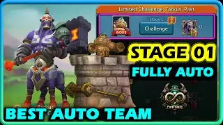 Limited Challenge Tarkus Past Stage 1 Fully Auto | Lords Mobile Vengeful Centaur Stage 1 Best Team