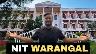 NIT WARANGAL Campus Tour | Hostel Room | Mess | Placement Vlog | JEE MAINS Result April 2025 Review