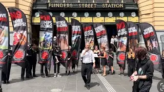 Horse Racing Kills Protest in Melbourne