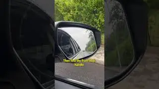 Only 2% of people know how to adjust the rearview mirror! 