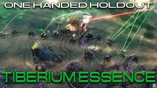 One Handed Holdout in Tiberium Essence | Tiberium Wars Mod, 2v3 vs Brutal Ai - 2022
