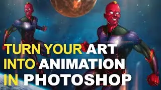 Animate Your Character Art In Photoshop | Easiest Method For Beginners | LIVE Session